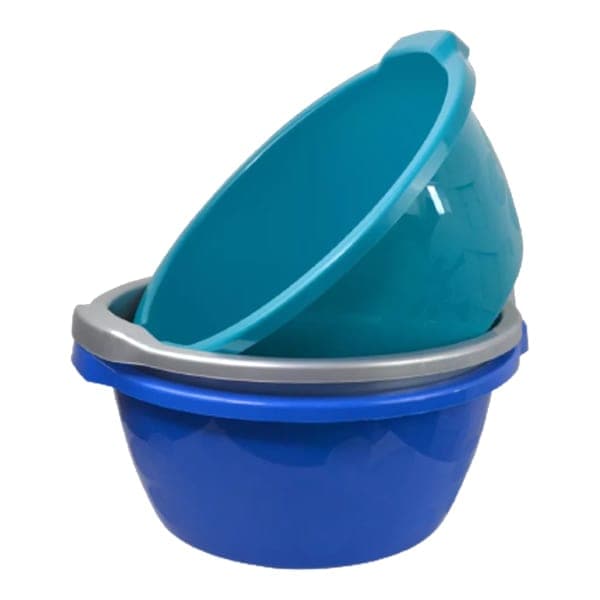 Таз пластиковий W-1073 Незабудка 28 л WERK - зображення 1