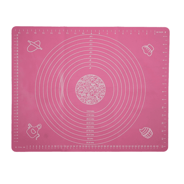 Килимок силіконовий GT-4050-1 для формування та випікання тіста 40х50см (рожевий) GUSTO - зображення 1