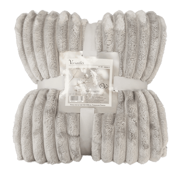 Плед смугастий VS-BF-3000GS Туманний Ранок Versailles (150х200см) - зображення 1