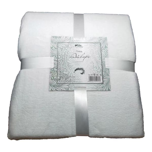 Плед класичний 160х200 см Айворі WFB-4400IV WERK - зображення 1