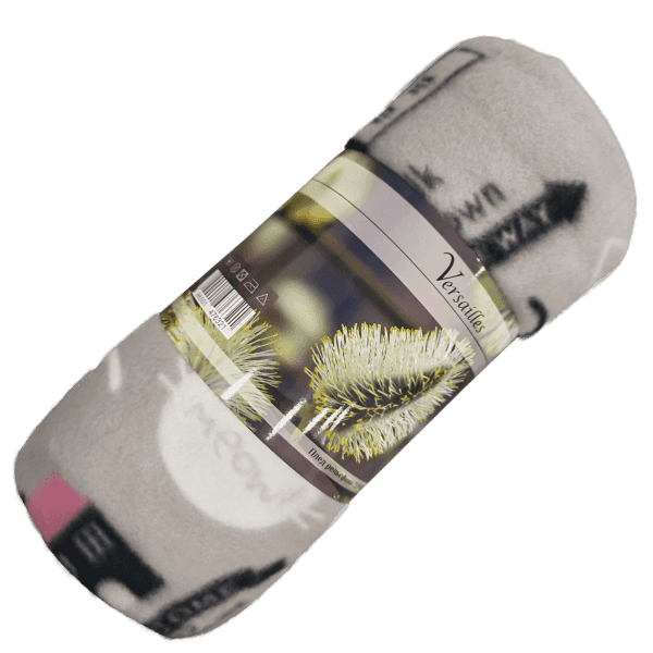 Плед флісовий VS-BF-2600СS Котики (130x180см) Versailles - зображення 1