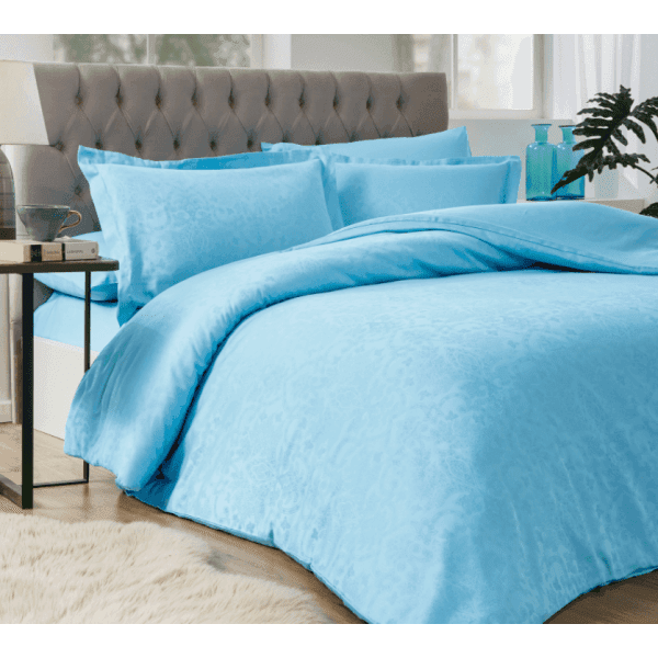 Комплект постільної білизни CK JAKAR AQUA ORNAMENT, євро OZDILEK - зображення 1