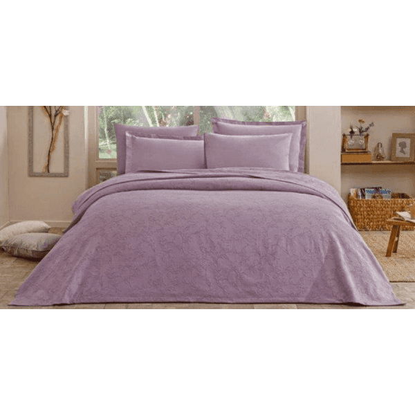 Комплект постільної білизни CK JAKAR LUX PEMBE ліловий, євро+ OZDILEK - зображення 1