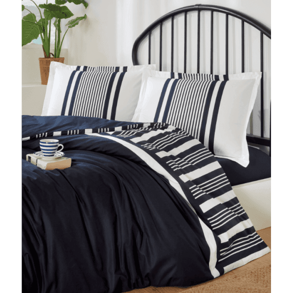 Комплект постільної білизни FITTED KING LACIVRT WONDER, євро на резинці OZDILEK - зображення 1