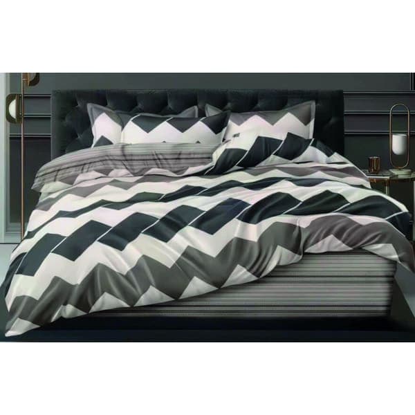 Комплект постільної білизни VS-BM1.5-116 Тиха симетрія, півтораспальний VERSAILLES - зображення 1