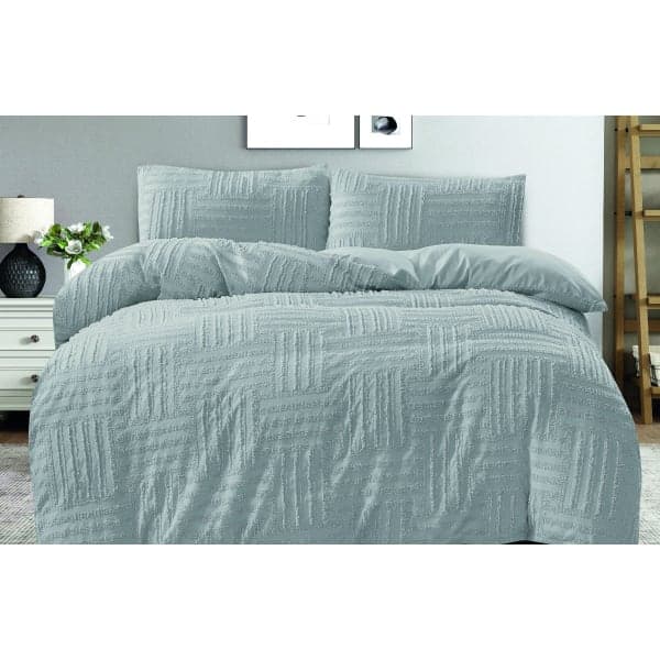 Комплект постільної білизни VS-BM2.0-403 3D Срібний ранок, двоспальний VERSAILLES - зображення 1