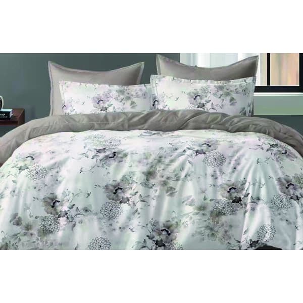 Комплект постільної білизни VS-BM2.5-111 Кремова квітка, євро VERSAILLES - зображення 1