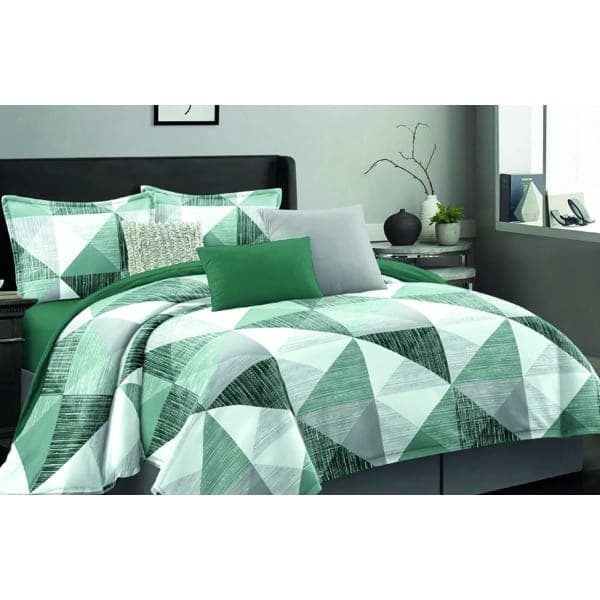 Комплект постільної білизни VS-BM2.5-118 Смарагдовий стиль, двоспальний VERSAILLES - зображення 1
