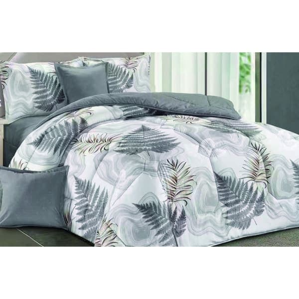Комплект постільної білизни VS-BM2.5-110 Листя папороті, євро VERSAILLES - зображення 1