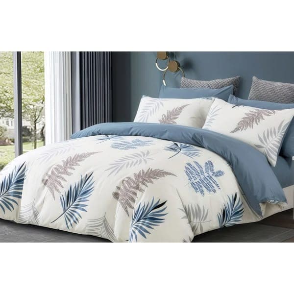 Комплект постільної білизни VS-BS2.0-109 Шелест Блакиті, двоспальний VERSAILLES - зображення 1