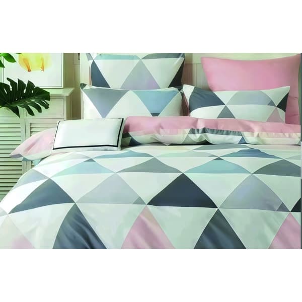 Комплект постільної білизни VS-BS2.5-106 Трикутники, євро VERSAILLES - зображення 1