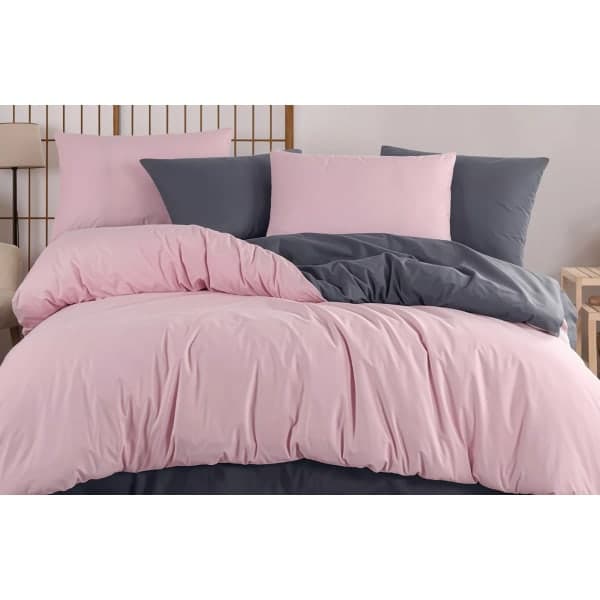 Комплект постільної білизни VS-BS3.0-203 Рожево-Синій, сімейний VERSAILLES - зображення 1