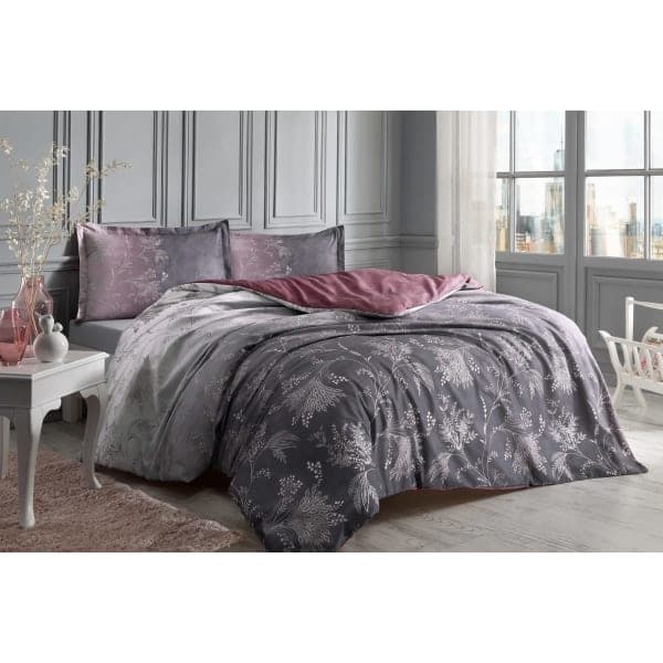Комплект постільної білизни CK MOR DITSY фіолетовий, євро OZDILEK - зображення 1