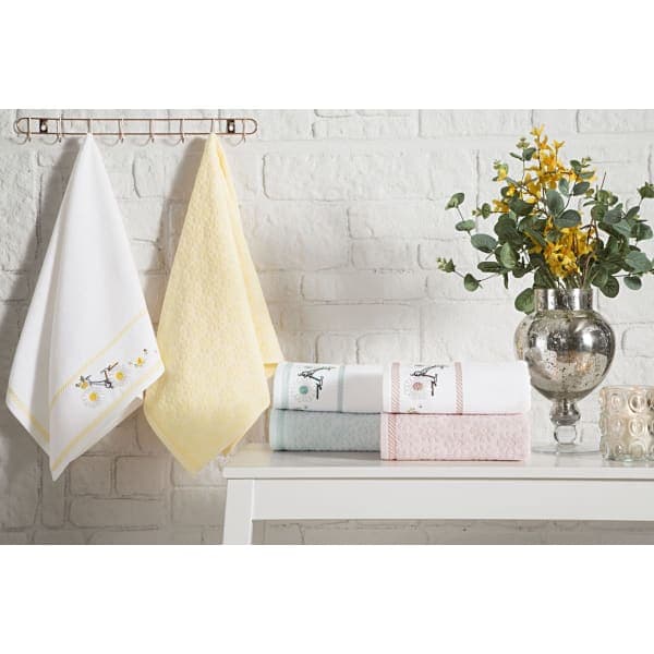 Набір рушників для рук DAISY м ята 50х90см 2шт. OZDILEK - зображення 1