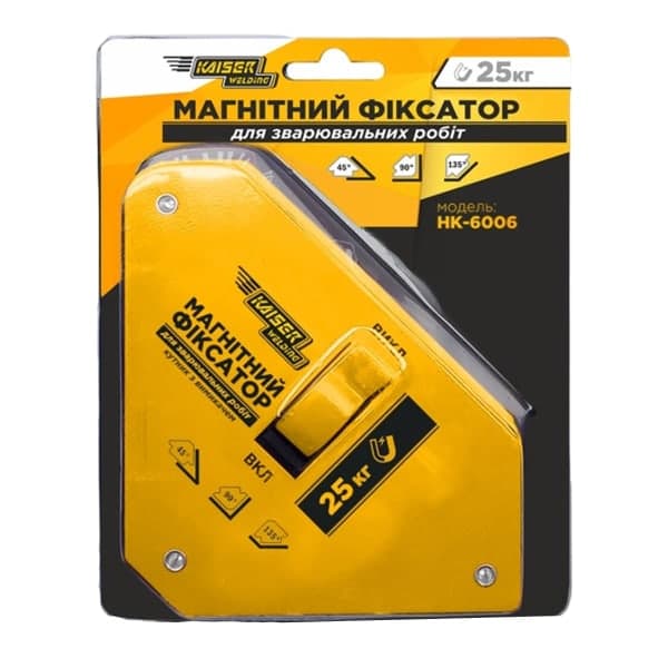 Магнітний фіксатор HК-6006 до 25 кг Kaiser - зображення 1