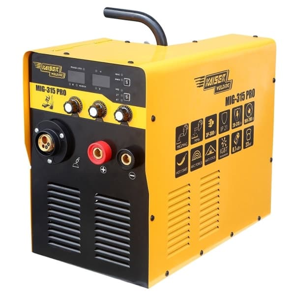 Зварювальний Напівавтомат інверторний Kaiser MIG-315 PRO - зображення 1