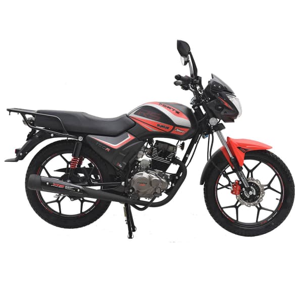 Мотоцикл SYRIUS 150 Forte чорно-червоний - зображення 1