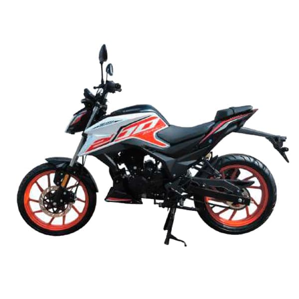 Мотоцикл ZONSEN BATTLO4 Червоний - зображення 1