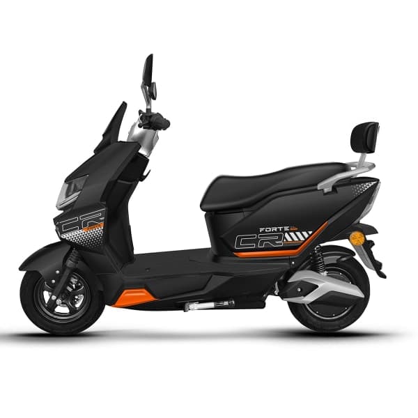 Скутер акумуляторний FORTE T11 Чорно-помаранчевий - зображення 1