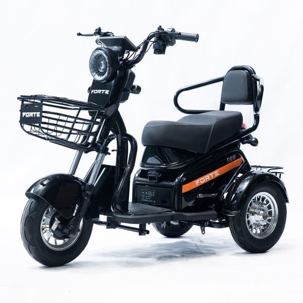 Трицикл акумуляторний Forte S1-P600 Чорний - зображення 1