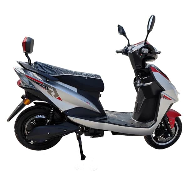 Електроскутер FORTE LEON червоно-білий - зображення 1