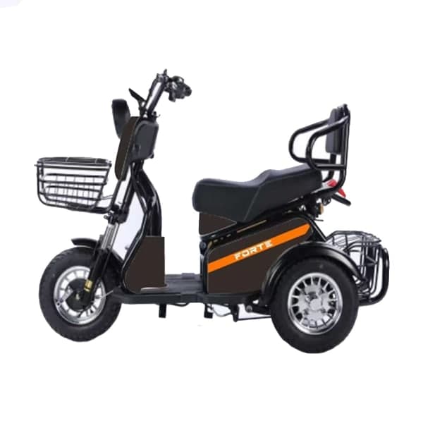 Трицикл акумуляторний Forte S1-WS600 Чорний - зображення 1