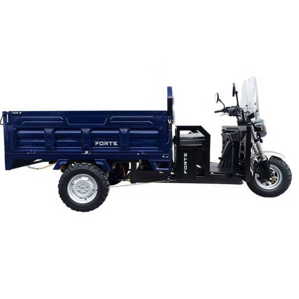 Вантажний електричний трицикл FORTE GP-1500-CН Синій - зображення 1
