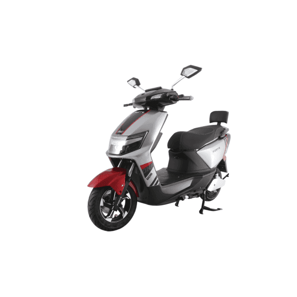 Скутер акумуляторний FORTE RANGER Сіро-червоний - зображення 1