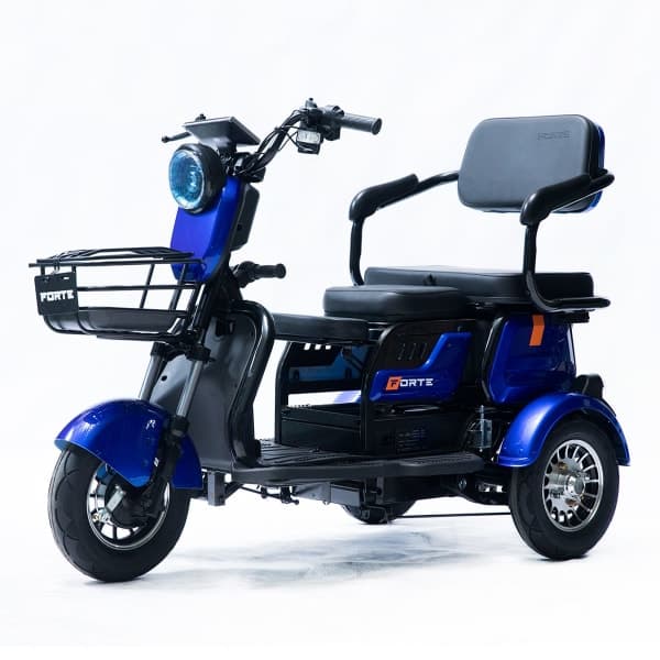 Трицикл акумуляторний Forte Family-P600 Синій - зображення 1