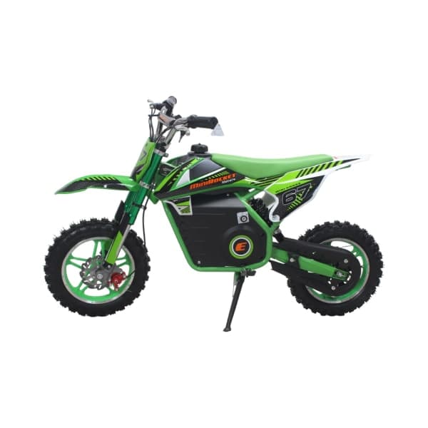 Пітбайк акумуляторний FORTE PB800E зелений - зображення 1