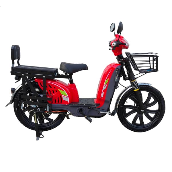 Велоскутер акумуляторний EM 219 Forte Червоний - зображення 1