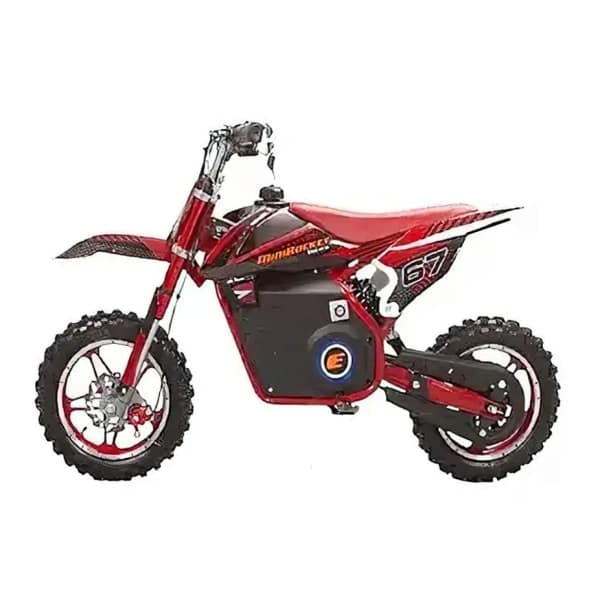 Пітбайк акумуляторний FORTE PB800E червоний - зображення 1