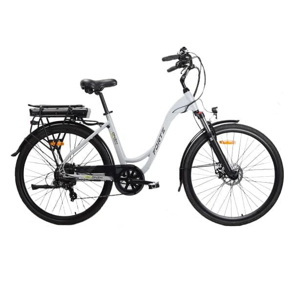Велосипед акумуляторний FORTE ONIX 350Вт 36В/10Ач 19 /27,5 білий - зображення 1