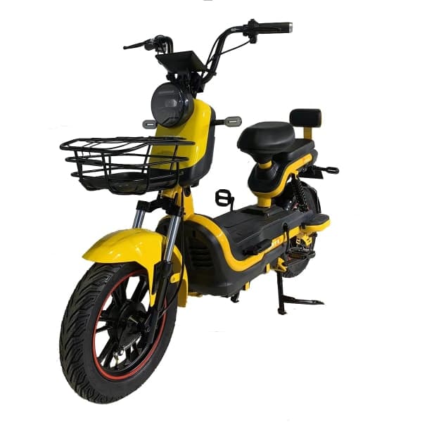 Велоскутер акумуляторний FORTE CR800 Жовтий - зображення 1