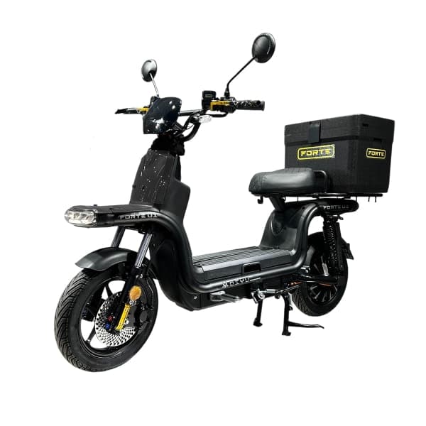Велоскутер акумуляторний FORTE U1 Чорний - зображення 1