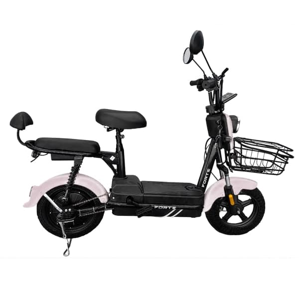 Велоскутер акумуляторний FORTE X1 Ciрий - зображення 1