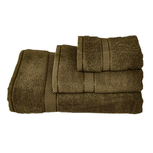 Рушник VS-T19-7014, 100% бавовна, Хакі (70х140см) Versailles - зображення 1