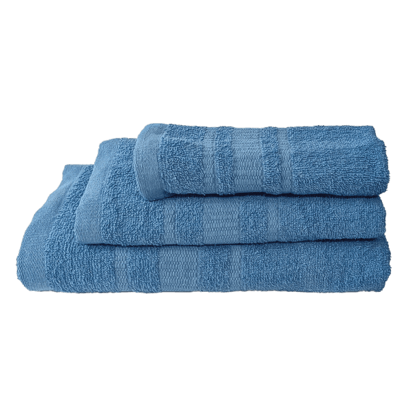 Рушник VS-T27-3050 бавовна/ПЕ, Блакитний (30х50см) Versailles - зображення 1