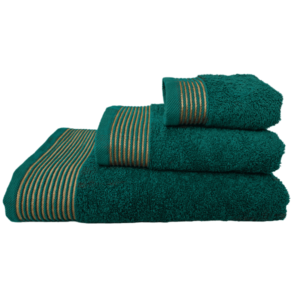 Рушник Афіна VS-T43-5090, 50х90см, 100% бавовна, смарагдовий Versailles - зображення 1