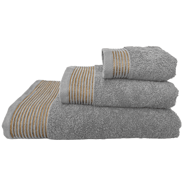 Рушник Афіна VS-T42-7014, 70х140см 100% бавовна, сірий Versailles - зображення 1