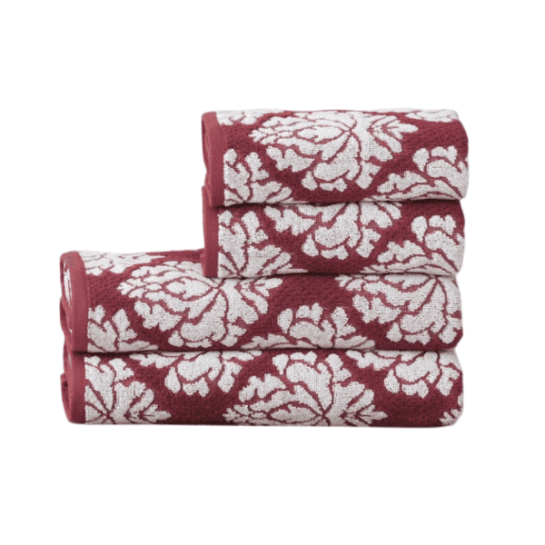 Рушник банний LIVING бордо 70х140см. OZDILEK - зображення 1