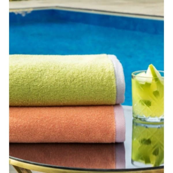 Рушник для рук DOUBLE COLOUR рожево-оранжевий 50х90см. OZDILEK - зображення 1