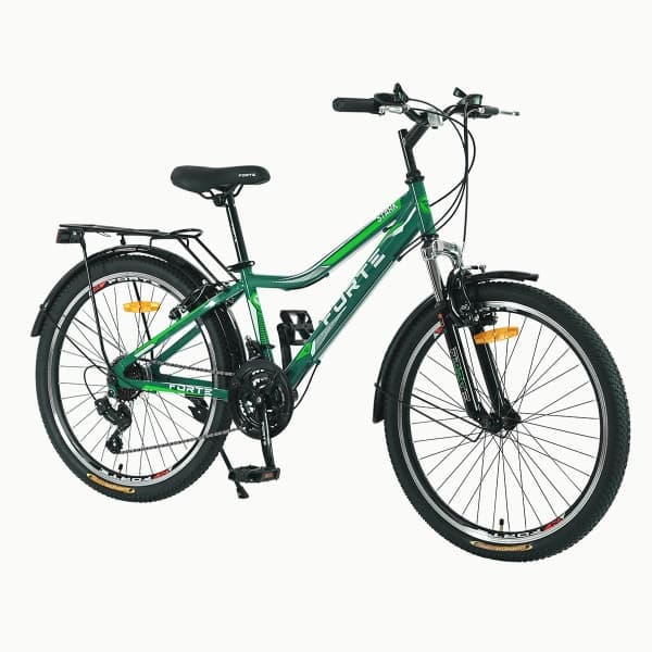 Велосипед Forte Stark 25.2413-02A, к24 р13 сталь, зелений - зображення 1