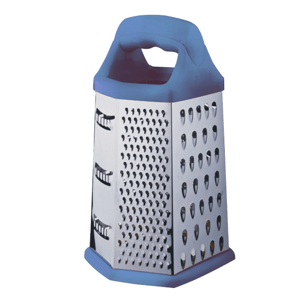 Тертка GT-GR-3004 SUPER SHARP шестистороння з опорою 23 см GUSTO - зображення 1