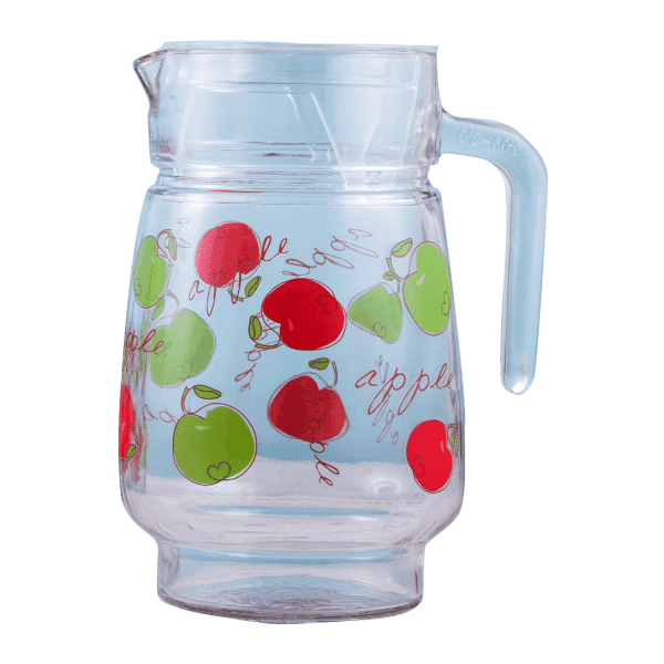 Набір Яблоко VT-5723 графін 1.4л та 6 склянок 230 мл Vittora - зображення 1