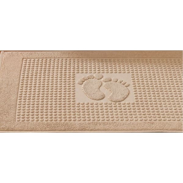 Килимок-рушник для ніг WINTER бежевий 50х70см. OZDILEK - зображення 1