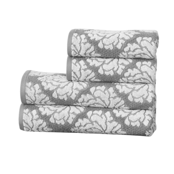 Рушник банний LIVING сірий 90х150см. OZDILEK - зображення 1