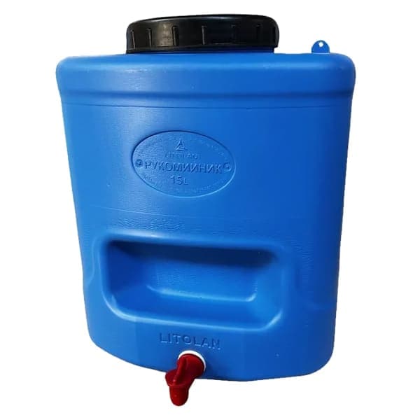 Рукомийник з мильницею Litolan, 15 л - зображення 1