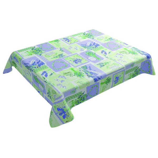 Скатертина WK-30007 з ПВХ Лавандовий букет 120х150см. Werk - зображення 1