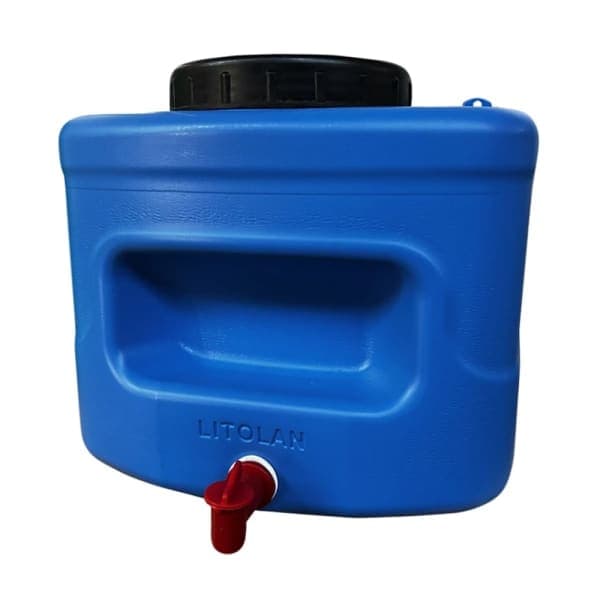 Рукомийник з мильницею Litolan, 10 л - зображення 1